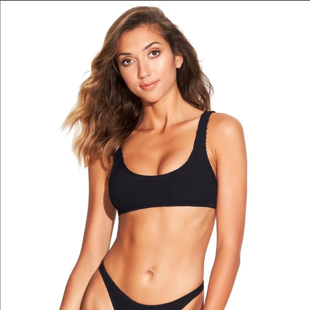 Bound by Bondeye Malibu ruched bikini top